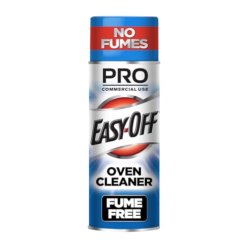 Easy-Off Fume Free Oven Cleaner Spray, Lemon, 24oz, Removes Grease