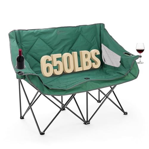 Arrowhead Portable Folding Double Duo Camping Chair for $40 + free shipping