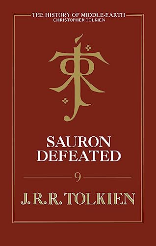 Sauron Defeated book cover