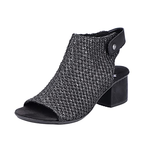 (-66%) Rieker Damen Sandalen 64670-00 schwarz Gr. 40