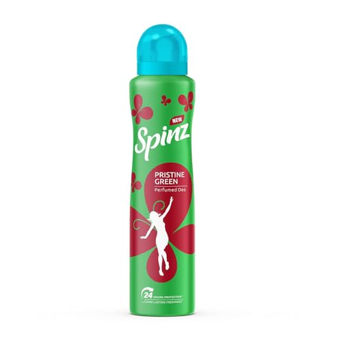 Pristine Green Perfumed Aerosol Deo For Women, With International Fragrances For Long Lasting Freshness And 24 Hours Protection From Odour Causing Bac