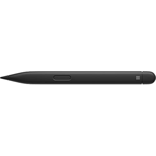Microsoft Surface Slim Pen 2 Matte Black - Bluetooth 5.0 Connectivity - 4,096 points of pressure sensitivity - Create in real time with zero force inking - Take notes naturally with haptic motor - Sha