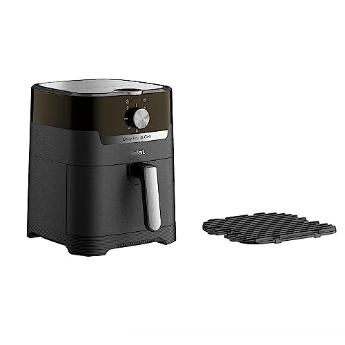 (-40%) Tefal Easy Fry & Grill Classic Air Fryer XL Heißluftfritteuse & Grillfunktion – 4,6 L Fassungsvermögen, 2-in-1 Gerät, knusprig frittieren & saftig grillen, wenig Fett, für große Familien-Küche EY5018