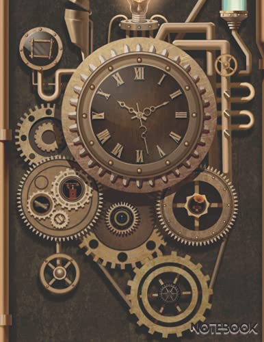 Clock Composition Notebook — book cover