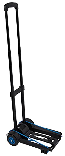 (-51%) Brüder Mannesmann Mini-Sackkarre, klappbar mit höhenverstellbarem Griff, Tragkraft 50 kg, leicht und kompakt, platzsparend für den Transport, schwarz, 1 Stück, 45 x 25 x 10,5 cm, 1,53 kg | M00925