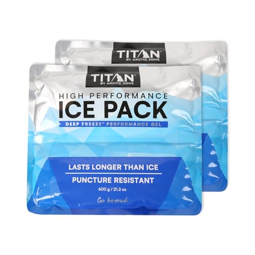 Arctic Zone Titan Deep Freeze 600g Ice Pack 2-Pack for $11 + free shipping w/ Prime