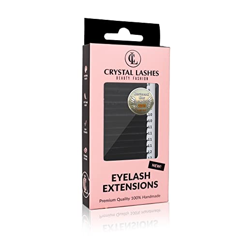 Eyelashes Extreme Volume Crystal Lashes Mix 0.07 Mix 6-14 mm C