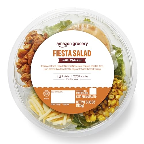 Amazon Fresh Brand, Fiesta Salad with Chicken, 6.35 Oz