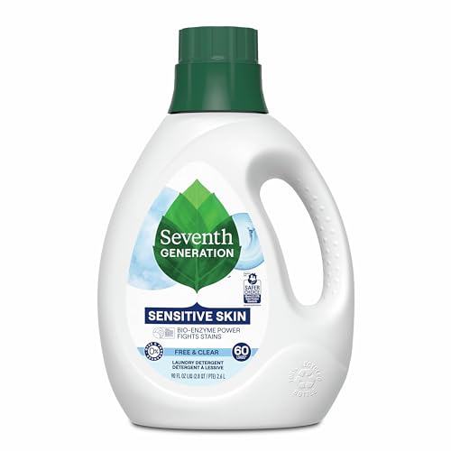 Seventh Generation Free and Clear Liquid Laundry Detergent, 66 Loads