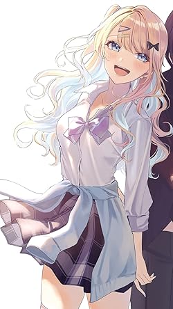 経験済みなキミと、経験ゼロなオレが、お付き合いする話。の人気壁紙画像 白河 月愛（しらかわ るな）