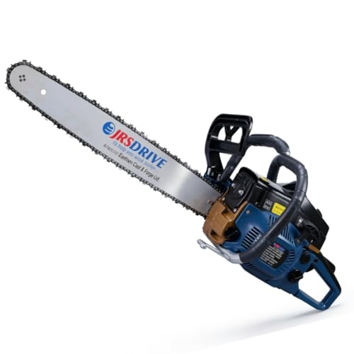 EPCS-5822EN2 Gasoline Chain Saw - 58cc Engine, 560mm (22-Inch) Bar Length, 11000 RPM High-Speed Woodcutting Chainsaw for Professional & Home Use