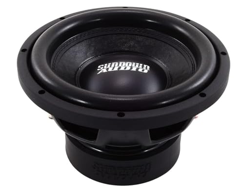 Sundown Audio E-12 v4 D2 12" 500W RMS Dual 2-Ohm Car Bass Subwoofer
