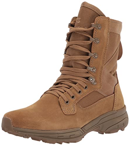 GARMONT TACTICAL T8 NFS 670 Military Combat Boots for Men and Women, Army, Air Force, AR670-1 Compliant Footwear, Lightweight, Suede Leather, Coyote, 13.5 Wide