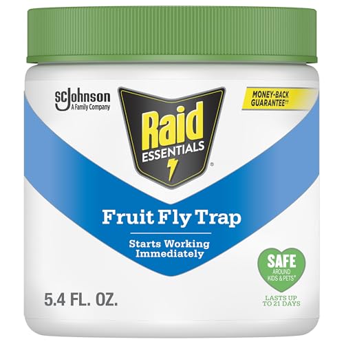 Raid Essentials Fruit Fly Trap Made With Essential Oils Child And Pet