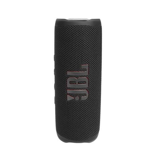 JBL Flip 6 - Portable Bluetooth Speaker, powerful sound and deep bass, IPX7 waterproof, 12 hours of playtime, JBL PartyBoost for multiple speaker pairing for home, outdoor and travel (Black)