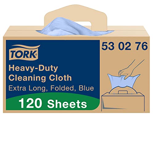 (-36%) Tork Extra-Starke Reinigungstücher Blau W7, Einzeltuchentnahme, 1 × 120 Tücher, 530276