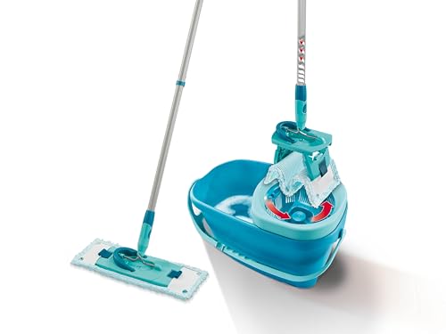 (-36%) Leifheit Wischmopp Set mit Eimer CLEAN Twist M Ergo, Mop-Rotationssystem