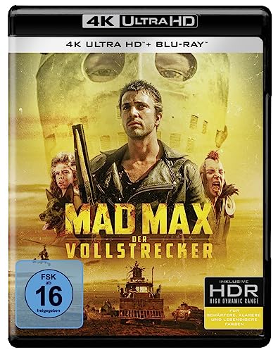 🔥 STARKER PREIS (-16%) Mad Max - Der Vollstrecker (4K Ultra-HD) (+ Blu-ray 2D)