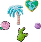 Crocs unisex adult Jibbitz 5-pack Nature | Jibbitz Shoe Charms, Tropical Luv, Small US