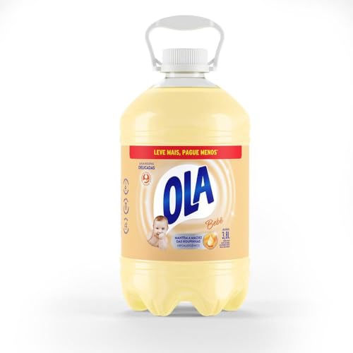 Sabão Líquido Ola Bebê para Roupas Finas e Delicadas 3,8l