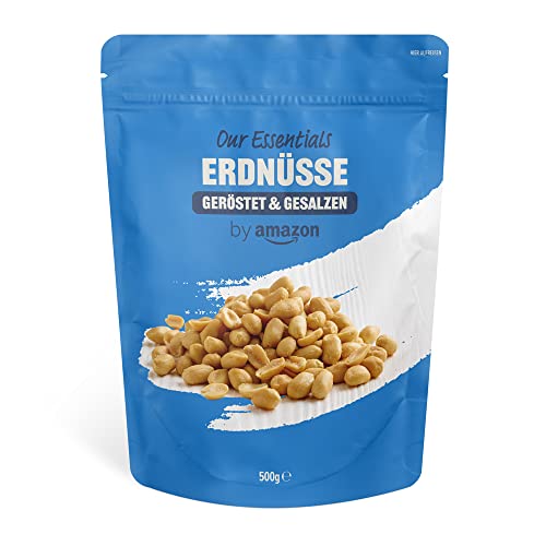🔥 STARKER PREIS (-31%) by Amazon Erdnusskerne, Geröstet und Gesalzen, 500g