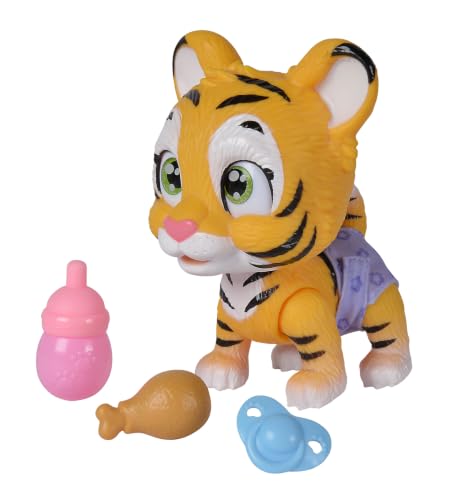 (-36%) Simba 105953575 - Pamper Petz Tiger, mit Trink- und Nässfunktion, Spielzeugtiger für Kinder ab 3 Jahren, Tiger zum Spielen, mit Überraschung und magischer Pfote Tierbaby