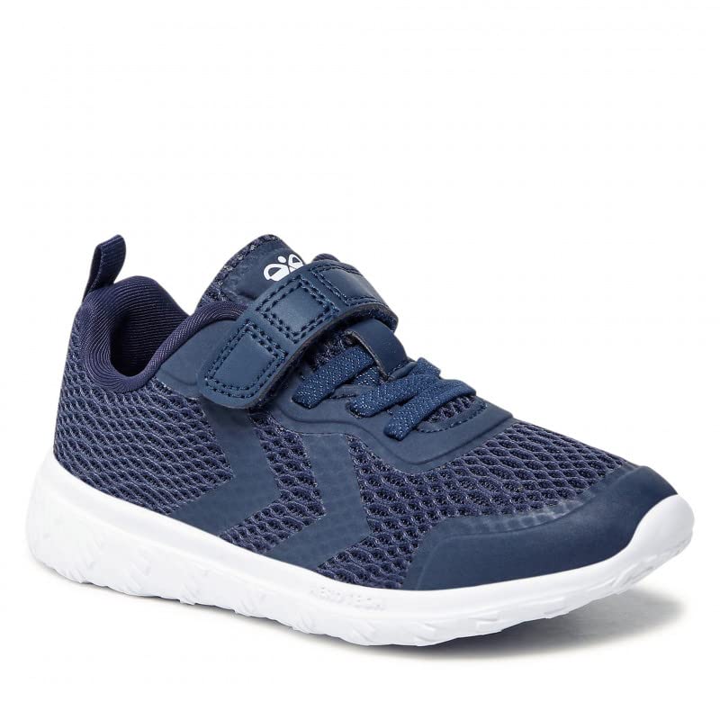 (-31%) hummel Kids Actus Recycled Sneaker, Blue, Size 36