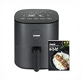 人気急上昇の商品5 - COSORI コソリ ノンフライヤー 4.7L 大容量 家庭用 電気 エアフライヤー 最高温230℃ 揚げ物 ポテト 惣菜 日本語レシピ付き タイマー