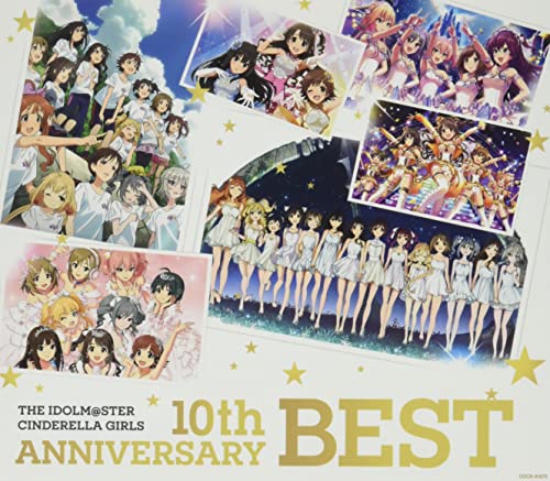 THE IDOLM@STER CINDERELLA GIRLS 10th ANNIVERSARY BEST jacket from amazon