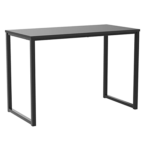 SHW Mission 32-Inch Home Office Computer Desk, Black