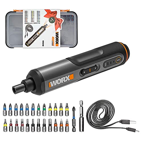(-36%) WORX WX240 3,6 V (4 V max) Mini-Elektroschrauber mit 3-Gang-Drehmoment