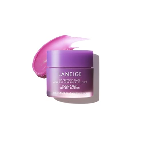 LANEIGE Lip Sleeping Maske: Nährend & Hydrate mit Vitamin C, Antioxidantien, 0.70 Unze (Packung von 1) (Verpackung May Vary)