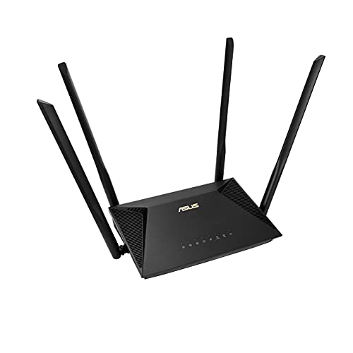 ASUS RT-AX53U (AX1800) Dual Band WiFi 6 Extendable Router, USB, Subscription-Free Network Security, Instant Guard, Parental Control, Built-in VPN,