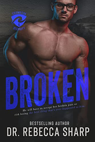 Broken book cover