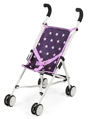 🔥 STARKER PREIS (-36%) Bayer Chic 2000 601-71 Mini-Buggy Roma, Stars lila, 50 x 29 x 57 cm