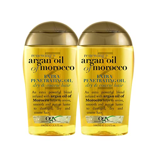 OGX Argan Oil of Morocco Penetrating Hair Oil Treatment Great Smell