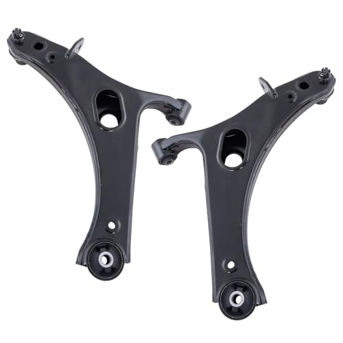TRQ Front Lower Control Arm with Ball Joint Set Compatible with 2010-2014 Subaru Legacy Outback