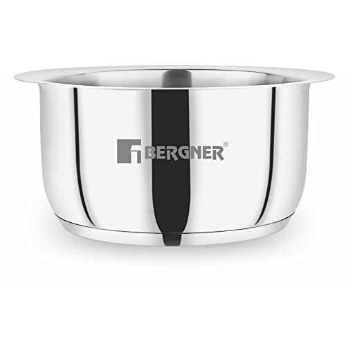 BERGNER Eternity Stainless Steel Tope With Induction Compatible (2.85 Liter, Silver),Non-Stick       Title Generator