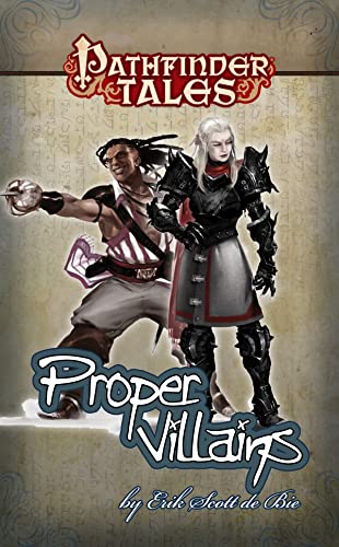 Proper Villains (By: Erik Scott de Bie) cover