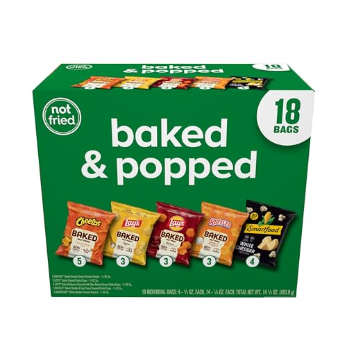 Frito-Lay Baked & Popped Mix Variety Pack Box 18ct