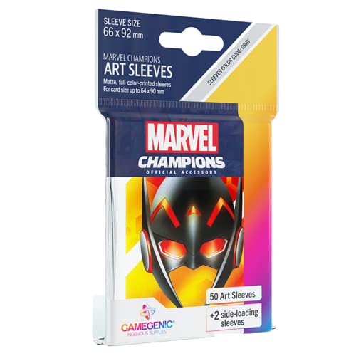 Marvel Champions The Card Game Official Wasp Art Sleeves, exact product listing photograph