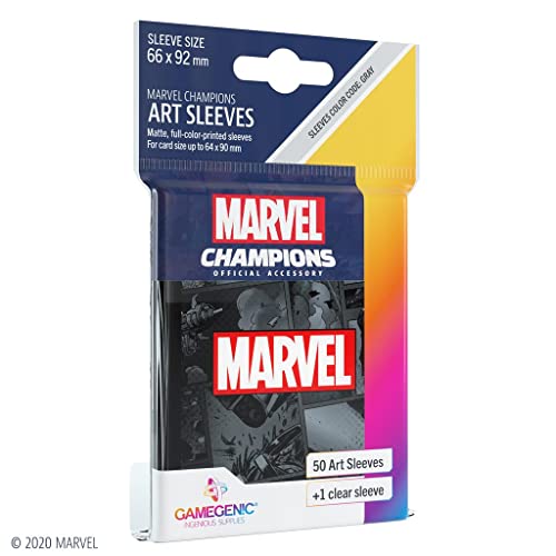 Marvel Champions The Card Game Official Black Panther Art Sleeves, exact product listing photograph