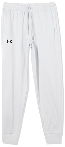 Under Armour Men's ArmourFleece Jogger, (014) Halo Gray / / Black, Medium