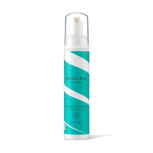 Bouclème - Foaming Dry Shampoo - Rinse Free Hair Solution - Alcohol Free - 97% Plant Powered and Vegan - 100ml