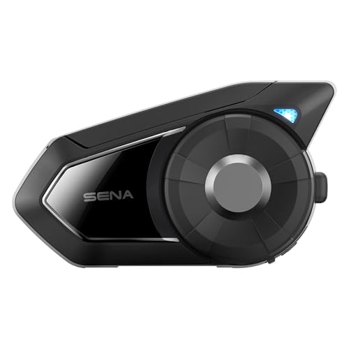 Sena 30K Bluetooth Headset für Motorräder/Mesh Kommunikationssystem mit HD Lautsprechern