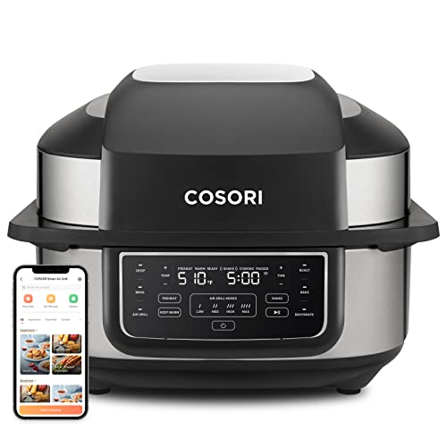 COSORI Indoor Grill & Smart XL Air Fryer
