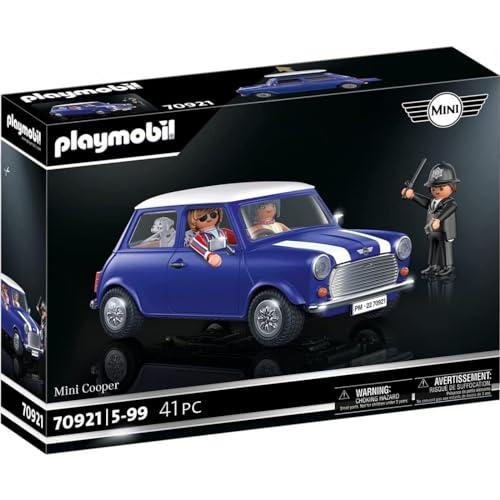 (-36%) PLAYMOBIL Classic Cars 70921 Mini Cooper, Modellauto für Erwachsene und Spielzeugauto für Kinder, 5-99 Jahre