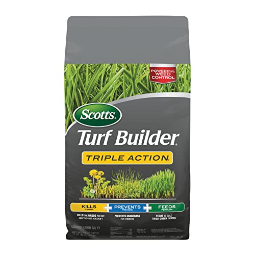 Scotts Turf Builder Triple Action1 Weed Killer and Fertilizer