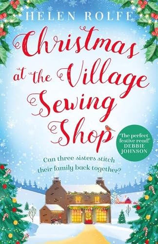 Christmas at the Village Sewing Shop book cover