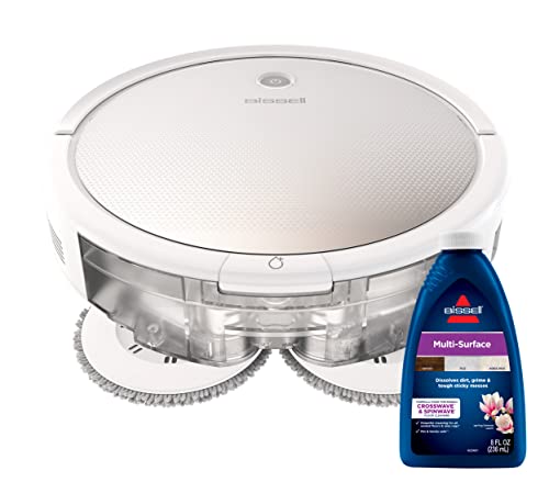 Bissell SpinWave Pet Robot 2-in-1 Wet Mop and Dry Robot Vacuum 3347